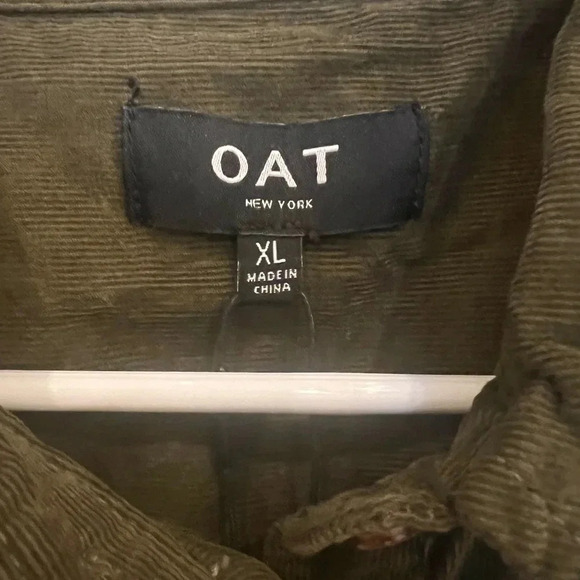 NWT Oat New York Women’s Long Sleeve Denim Collar Shirt Dress - Picture 5 of 5